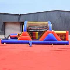 cheap small kids inflatable obstacle course