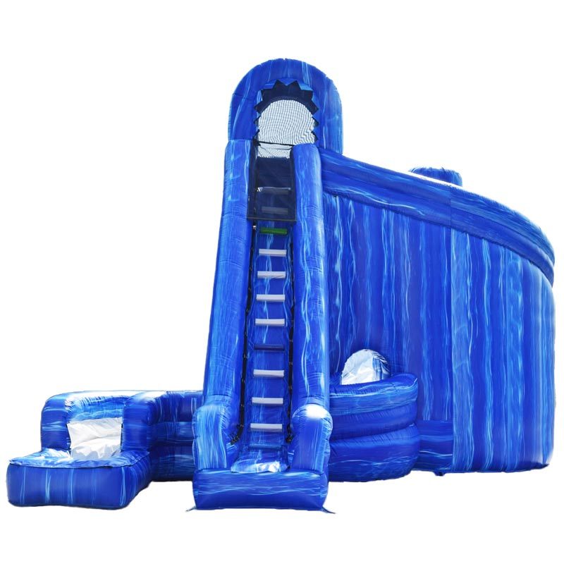 Blue Marble hurricane water slide