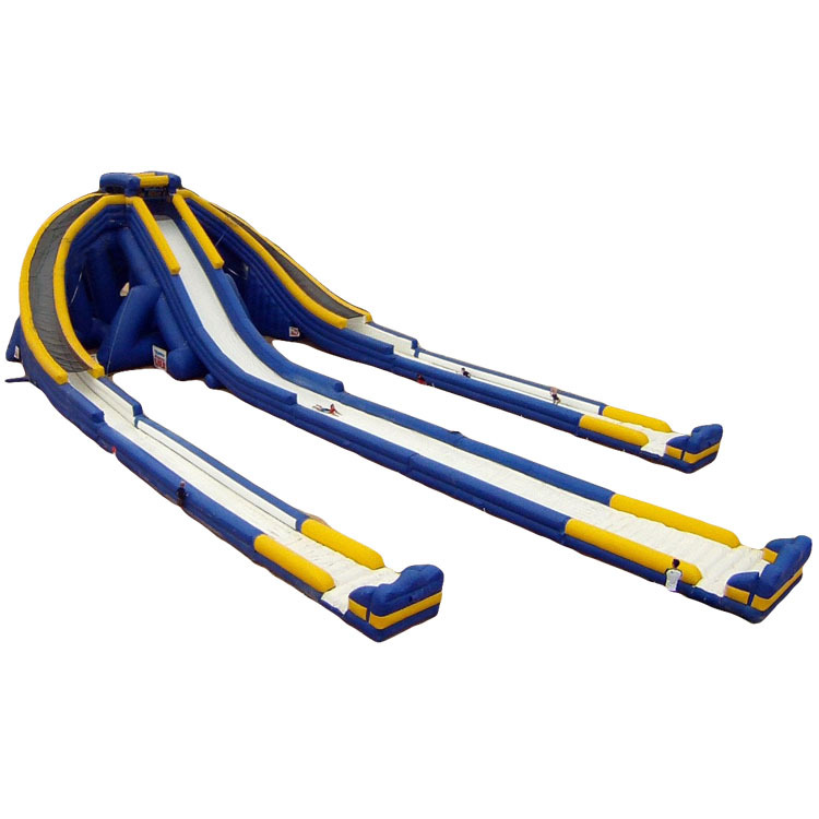 Huge Triple inflatable water slide