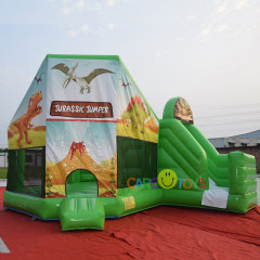 Dinosaur park bouncer slide combo