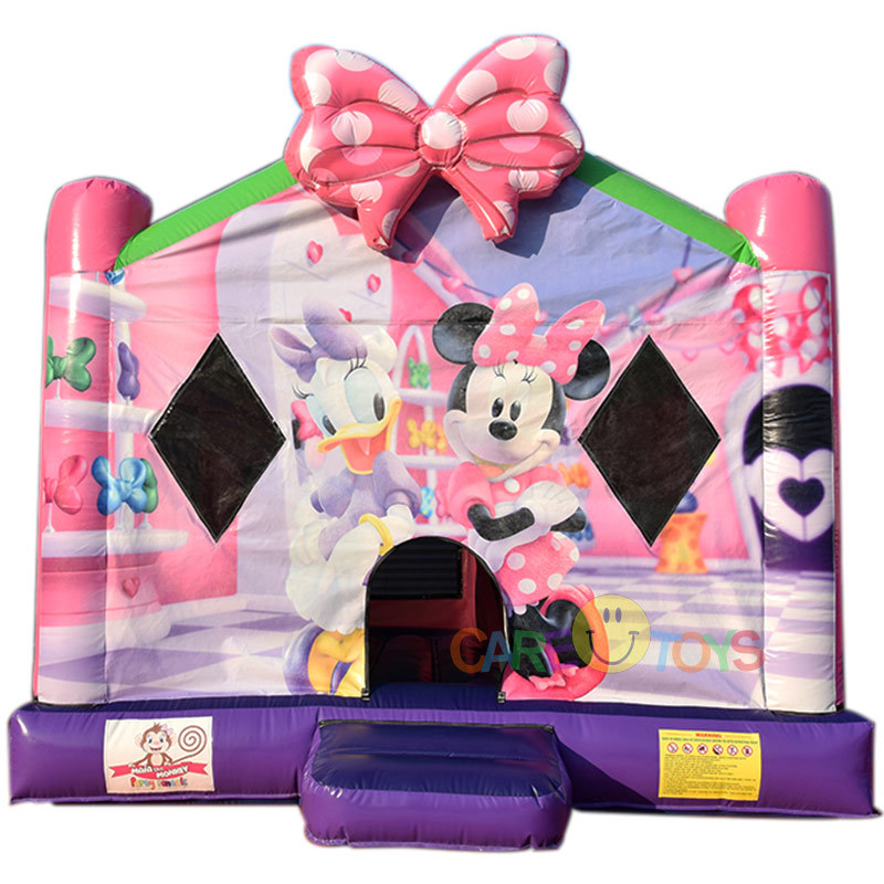 Minnie Mouse Bounce House with inner slide