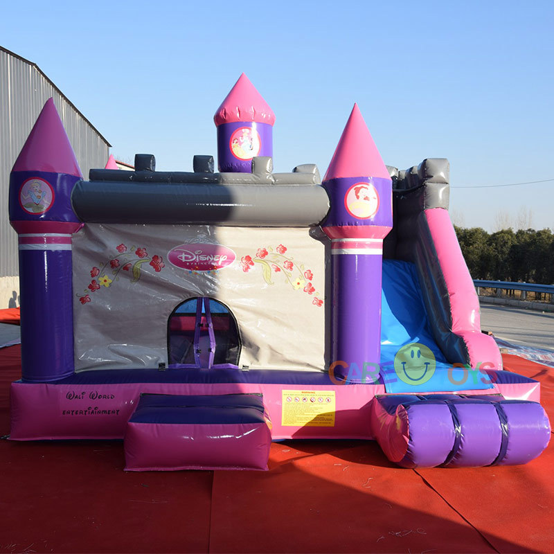 Pink Princess castle inflatable bouncer