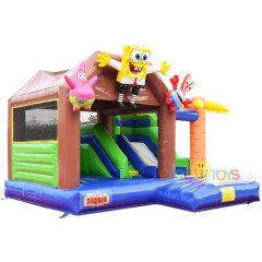 3D Spongebob Bouncer with slide