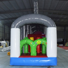 3D shark kids fun run obstacle course