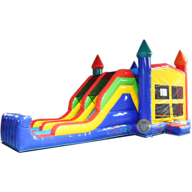 Bounce Castle with dual lane slide