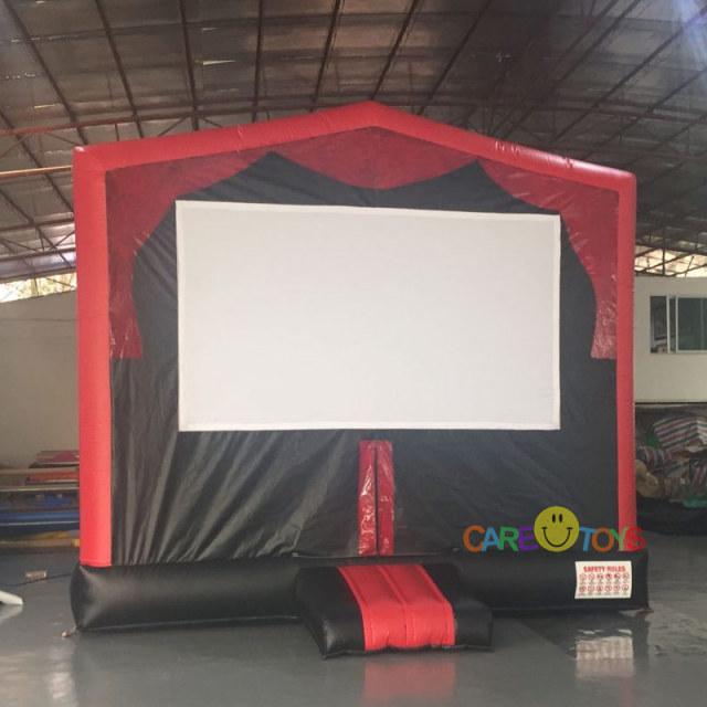 Movie Time Bounce House with screen