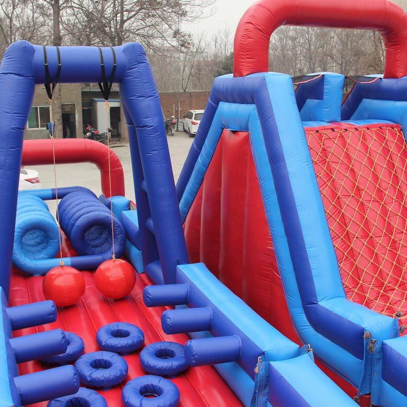 Rugged Warrior inflatable obstacle course