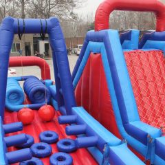 Rugged Warrior inflatable obstacle course