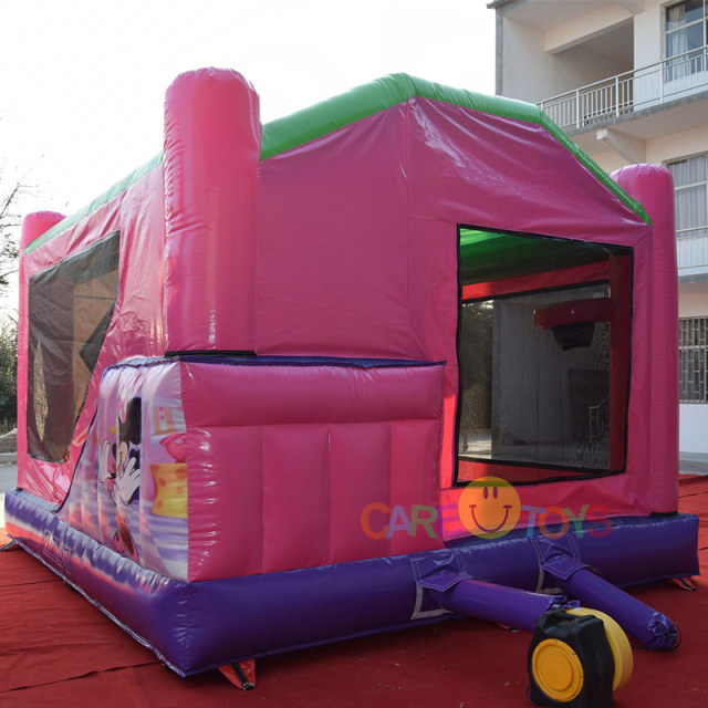 Minnie Mouse Bounce House with inner slide