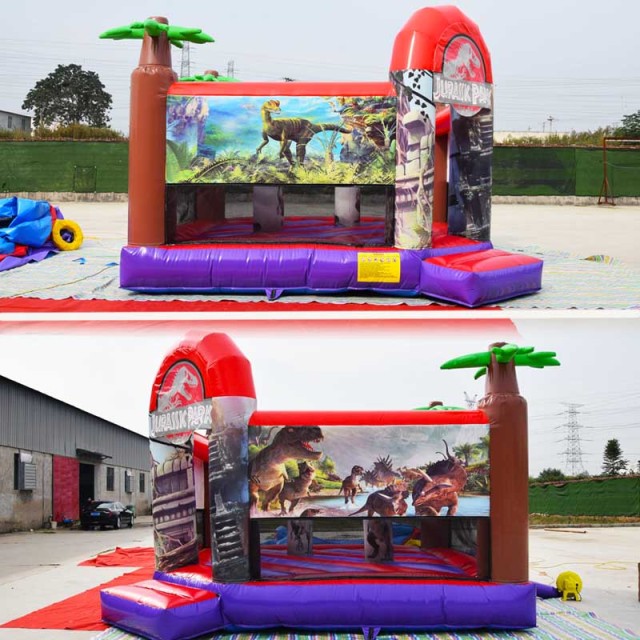 Jurassic Park Dinosaur bounce house