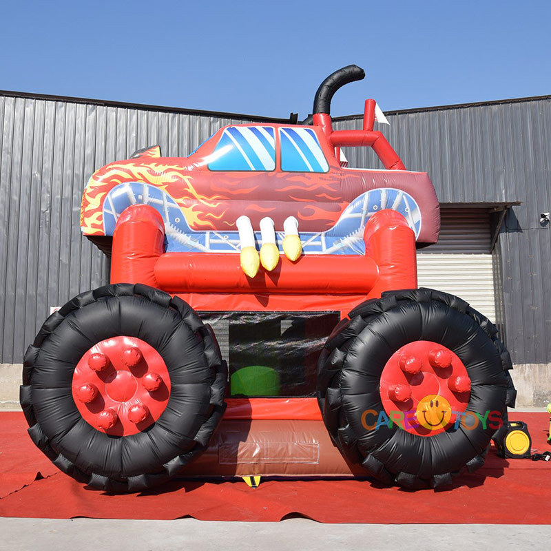 Giant 16ft Tall Monster Truck Bounce