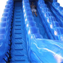 Blue Wave water inflatable slide