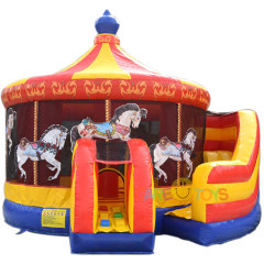 Carousel Bounce House with slide