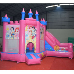 Pink Princess Castle Inflatable Bouncer