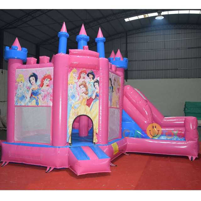 Pink Princess Castle Inflatable Bouncer
