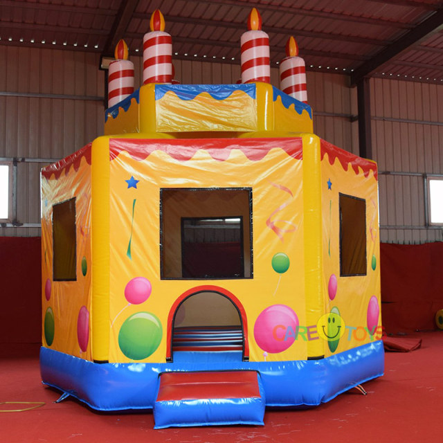 Giant Birthday Cake Bounce House