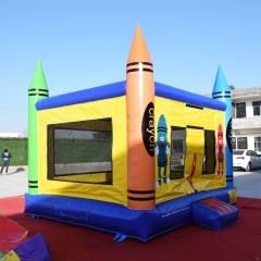 Crayon Bounce House