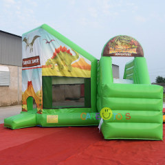 Dinosaur park bouncer slide combo
