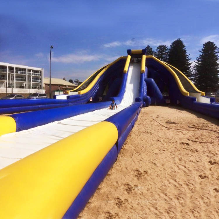 Huge Triple inflatable water slide