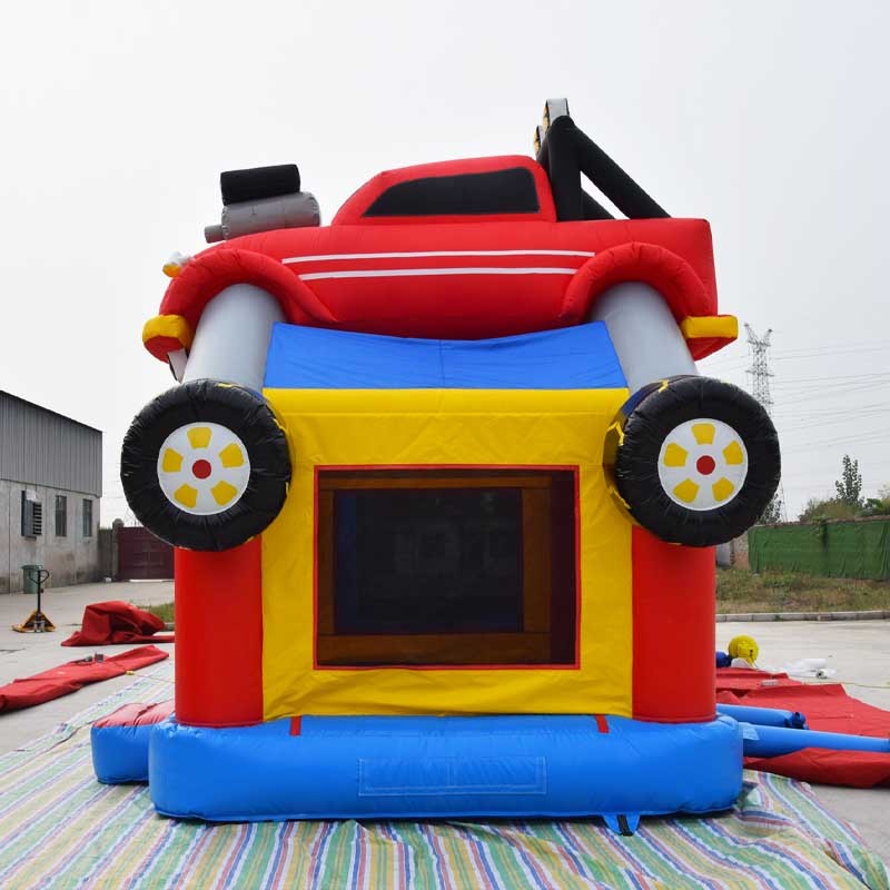 Monster Truck Moonwalk Bounce house