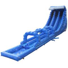 Blue Wave water inflatable slide