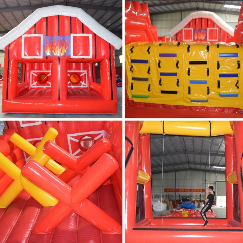 66ft Fire Engine obstacle course