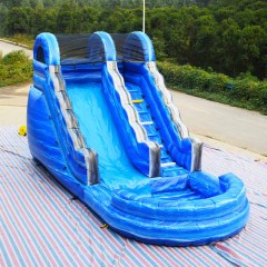 14ft Blue Marble water slide