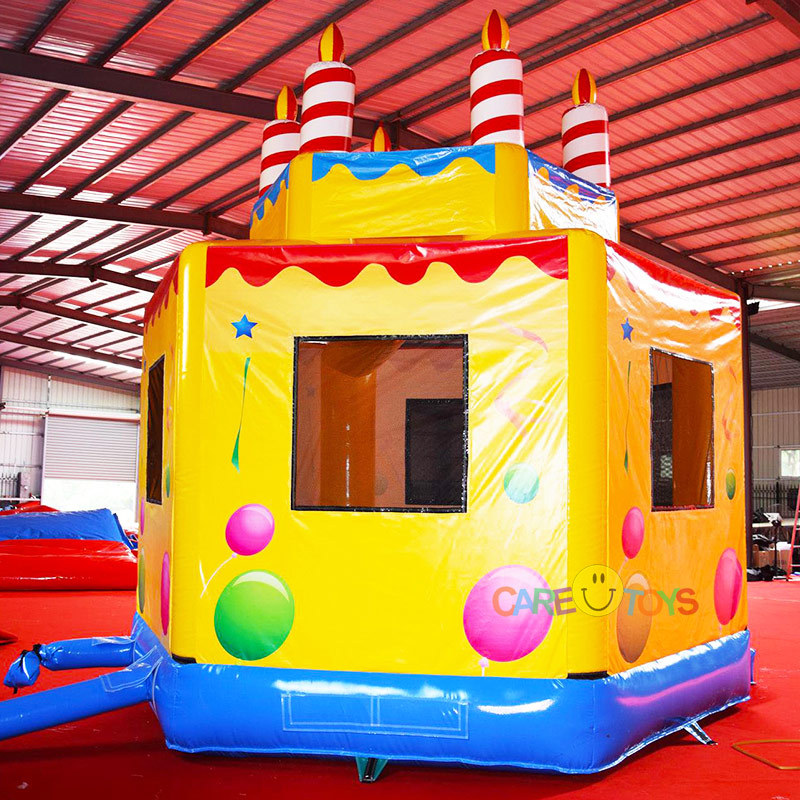 Giant Birthday Cake Bounce House
