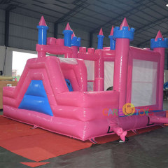 Pink Princess Castle Inflatable Bouncer