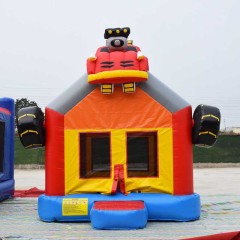 Monster Truck Moonwalk Bounce house