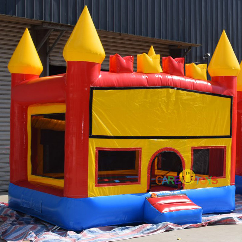 Custom color castle banner 13x13ft bounce house