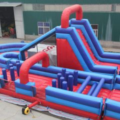 Rugged Warrior inflatable obstacle course