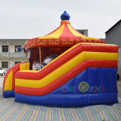 Carousel Bounce House with slide
