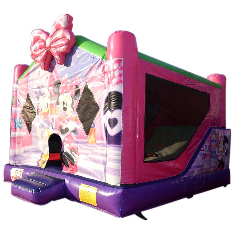 Minnie Mouse Bounce House with inner slide