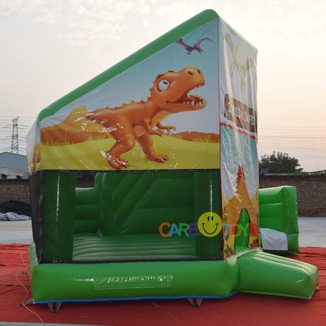 Dinosaur park bouncer slide combo