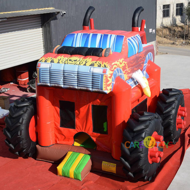Giant 16ft Tall Monster Truck Bounce