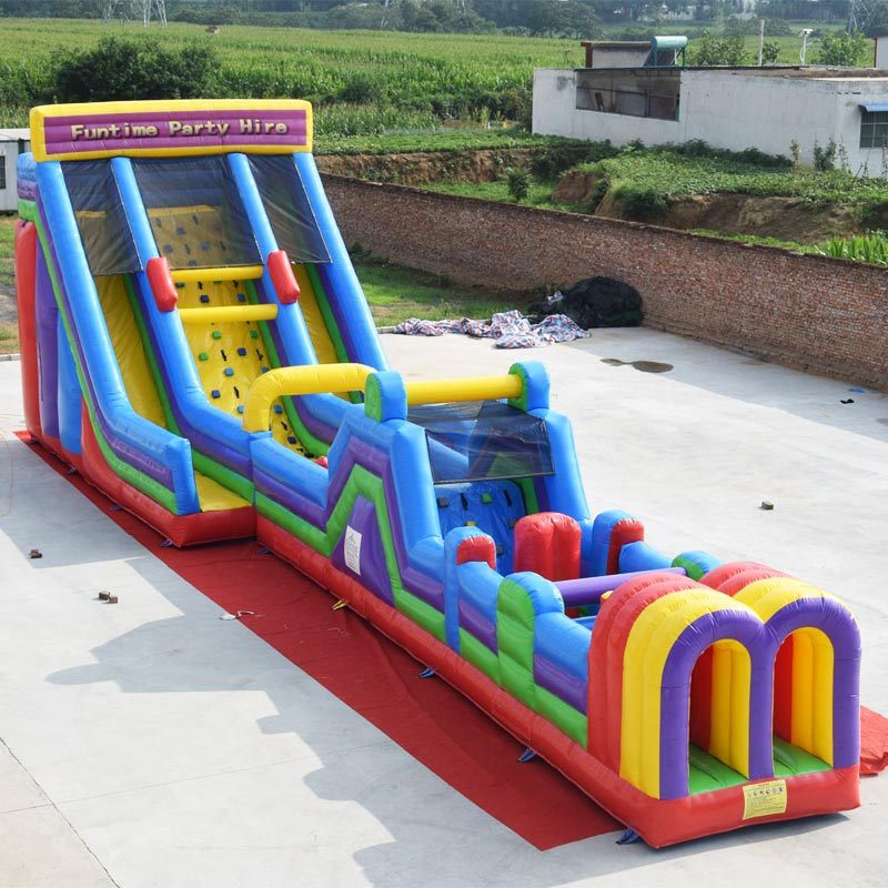 Vertical rush obstacle course