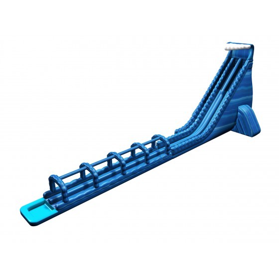 Blue Crush inflatable waterslide