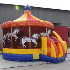 Carousel Bounce House with slide