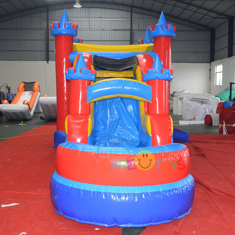 Inflatable Castle Bouncer with water slide