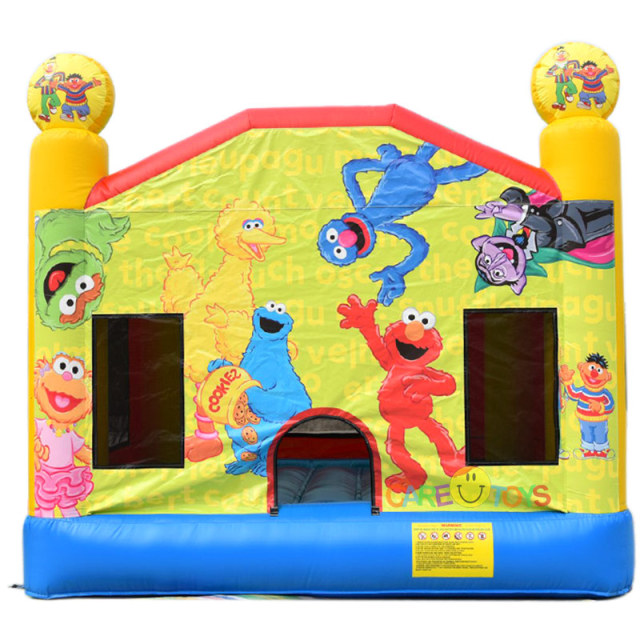 Sesame Street bounce house