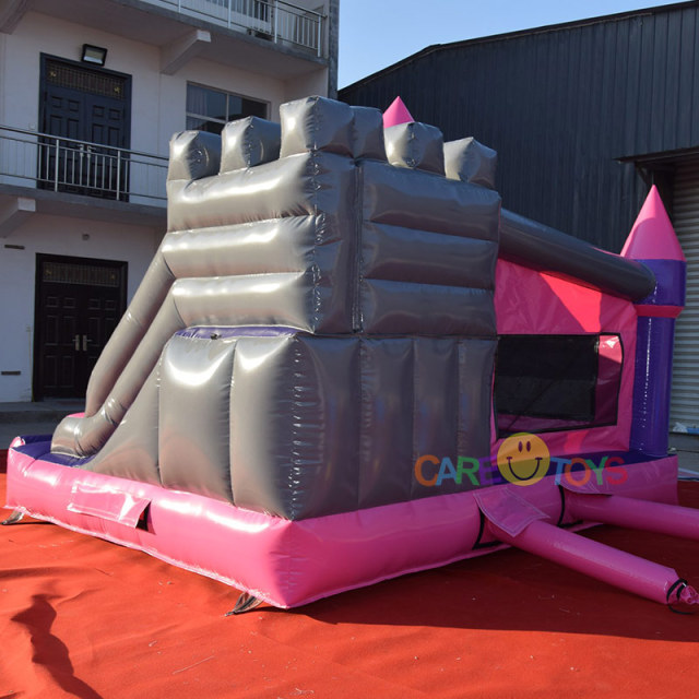 Pink Princess castle inflatable bouncer