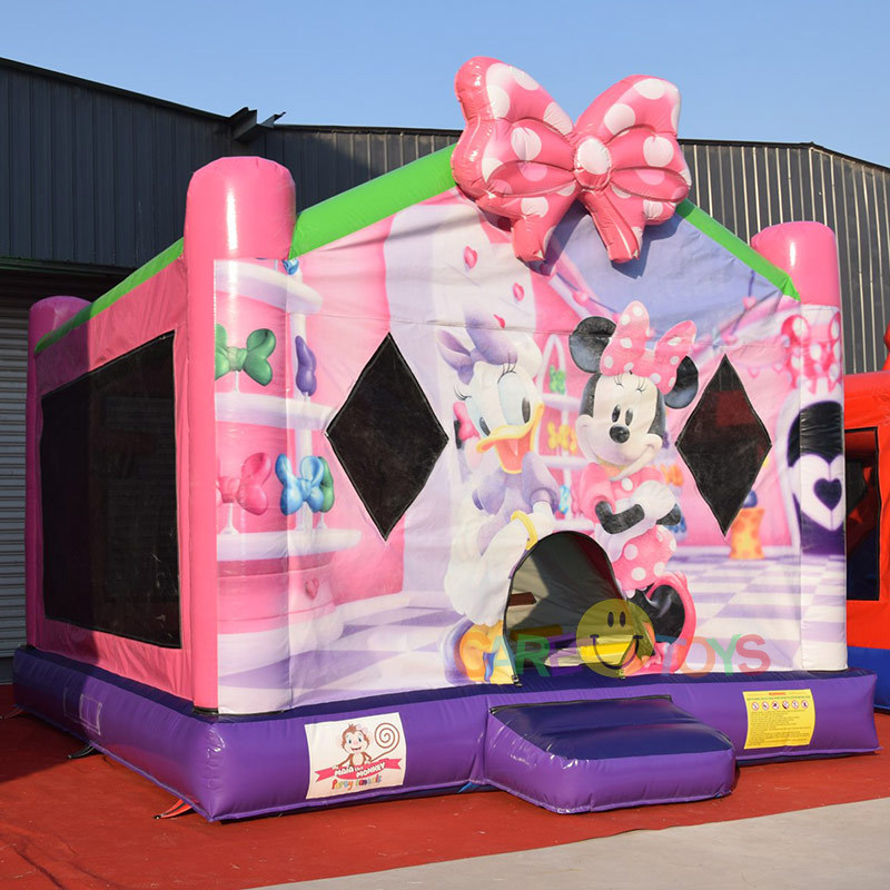 Minnie Mouse Bounce House with inner slide