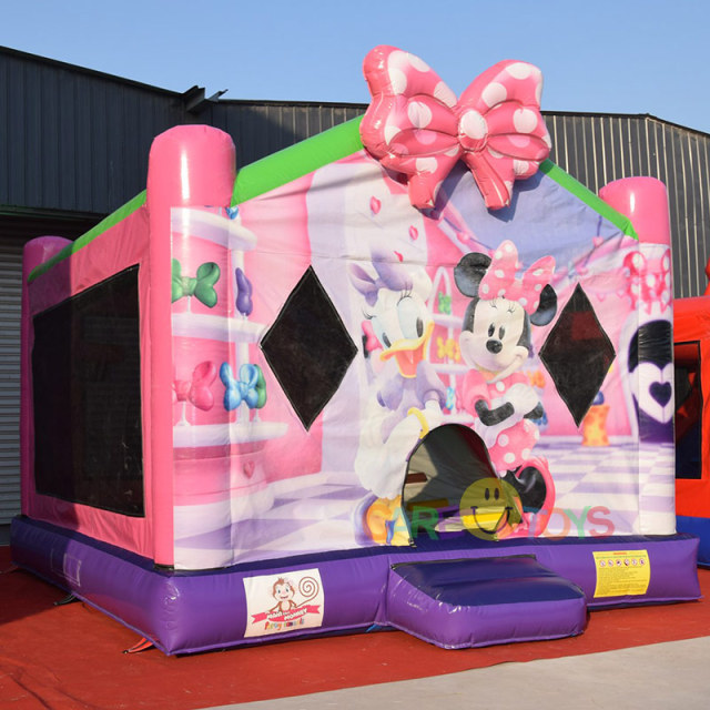 Minnie Mouse Bounce House with inner slide