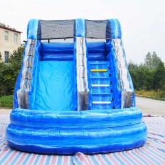 14ft Blue Marble water slide