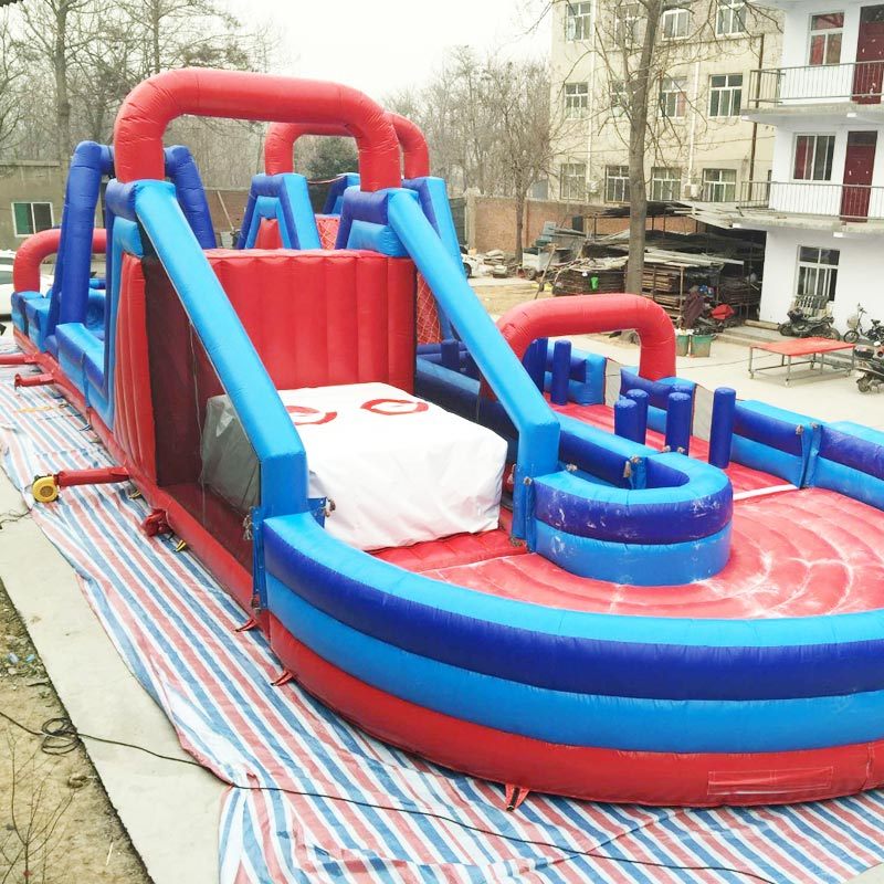 Rugged Warrior inflatable obstacle course
