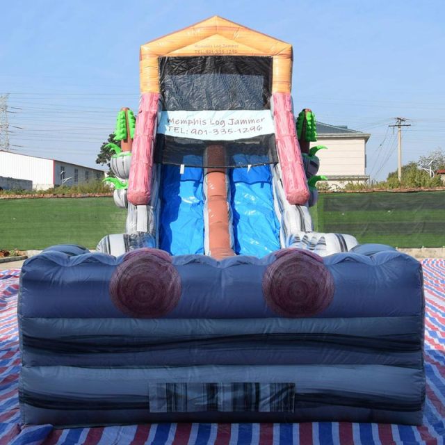 Jammer House inflatable water slide
