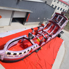 Giant pirateship inflatable water slide