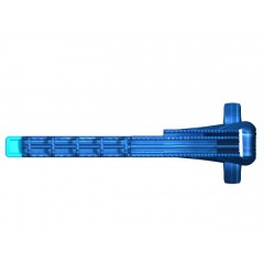Blue Crush inflatable waterslide