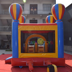 Hot Air Balloon Inflatable Bounce House With Water slide